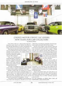 CMC featured in Highline Magazine article
